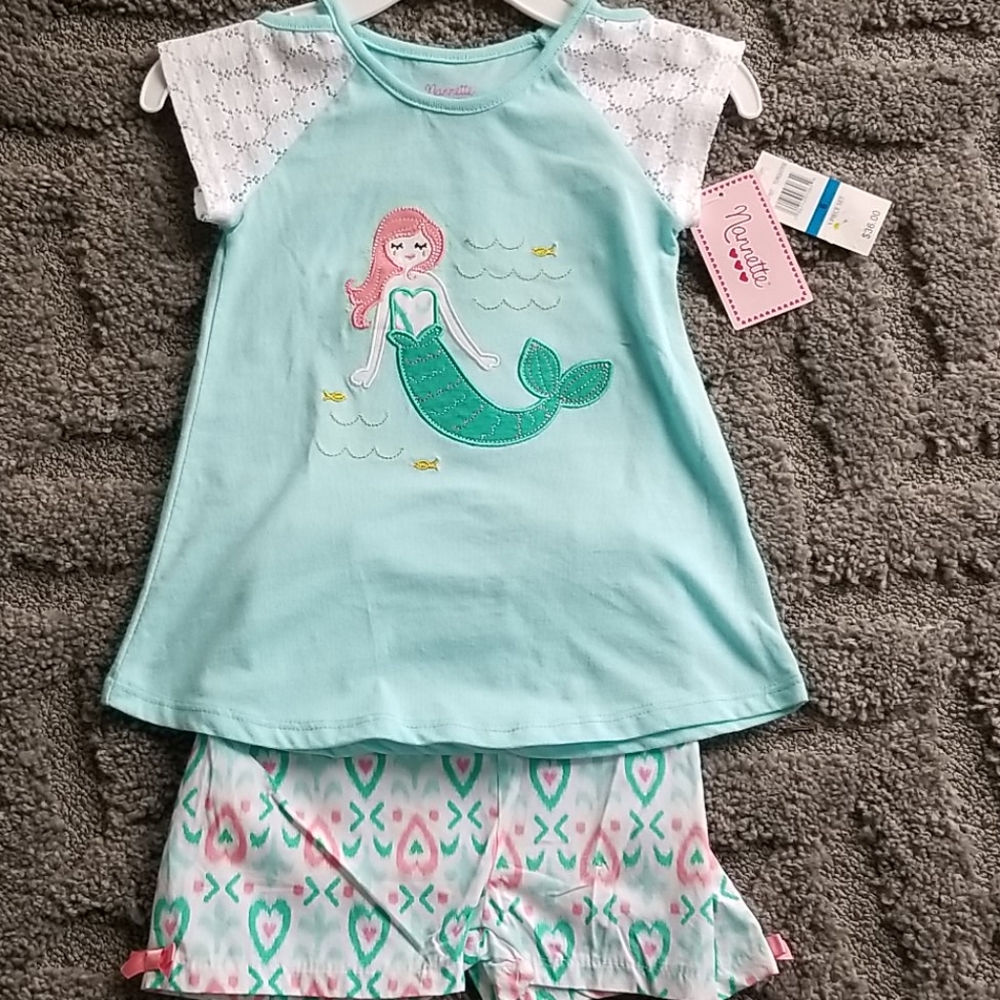 Girls Mermaid Outfit